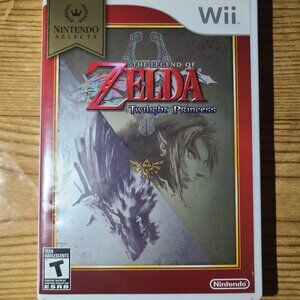 Zelda Twilight Princess Nintendo Wii Game (CIB)